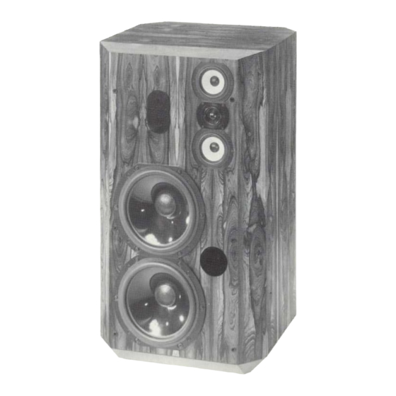 Bowers & Wilkins 808 Instruction Manual