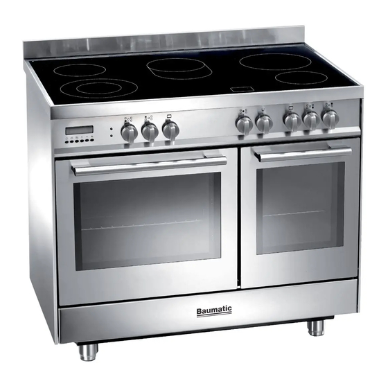 Baumatic BCE1020SS Instruction Manual