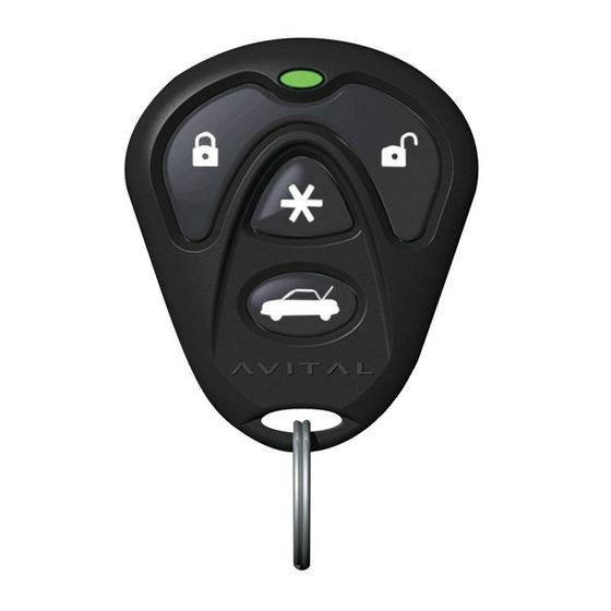Avital 2101L Owner's Manual