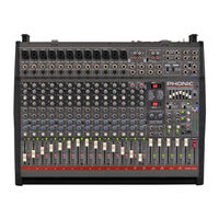 Phonic POWERPOD 1860 Plus User Manual