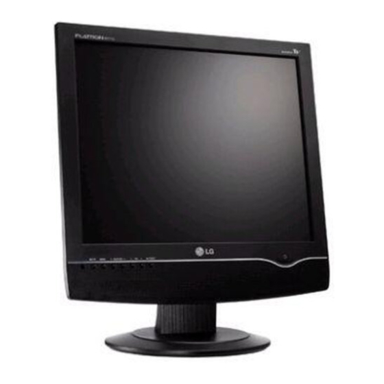 LG Flatron M1717A Service Manual