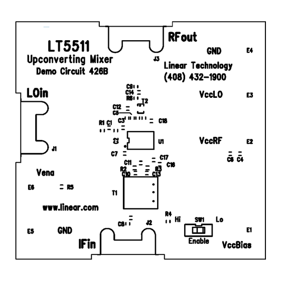 Linear Technology DC426B Quick Start Quide