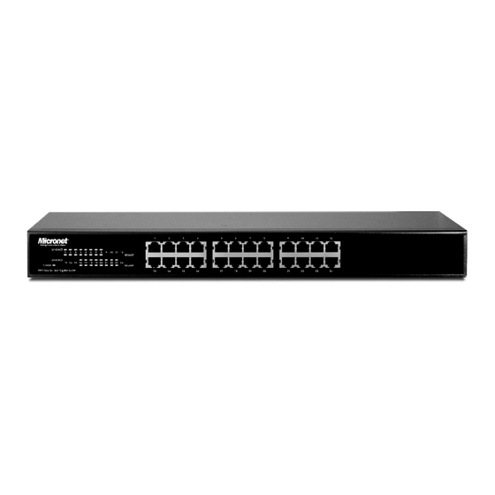 MicroNet SP6124A Quick Installation Manual