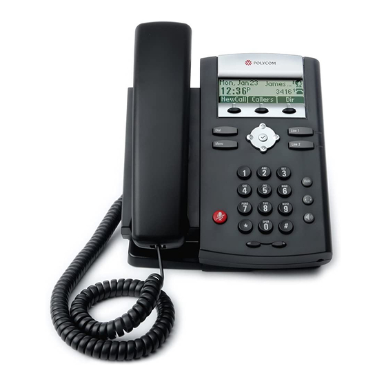 Polycom IP 331 User Manual