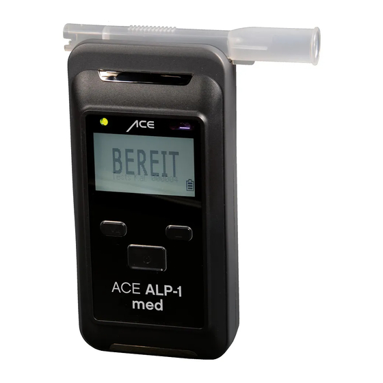 ACE INSTRUMENTS ALP-1 med Operating Manual