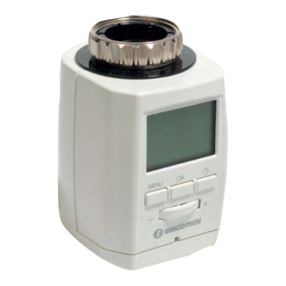 Giacomini K470W Manual
