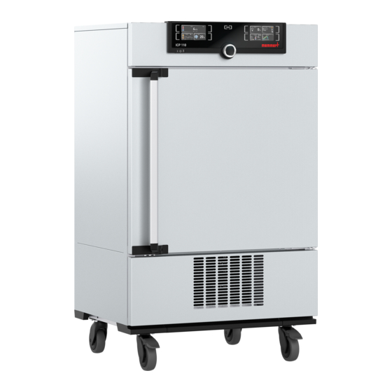 Memmert ICP Quick Start Manual