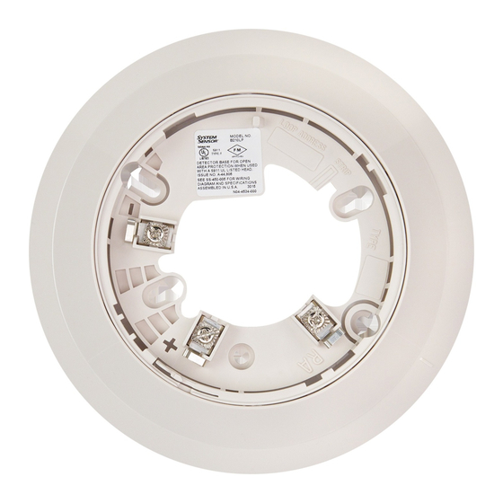 System Sensor B210LP Installation And Maintenance Instructions