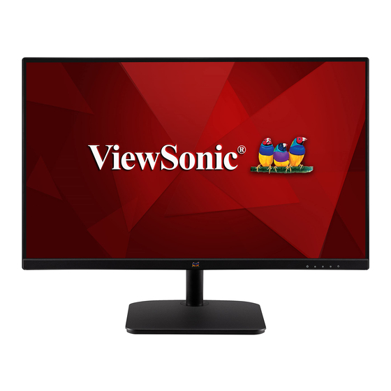 ViewSonic VA2432-mh Quick Start Manual