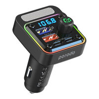 PORODO PD-FMT36W-BK Manual