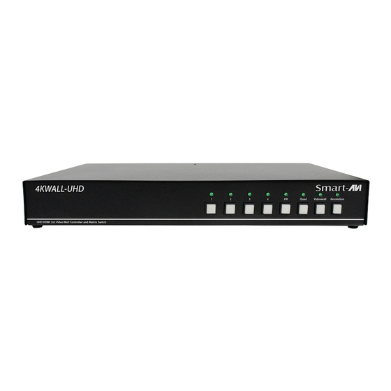 SMART-AVI 4KWALL-UHD User Manual