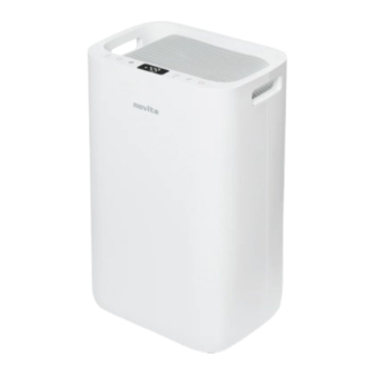 Novita PURIDRY ND25.5+ Operating Instructions And E-Warranty Application