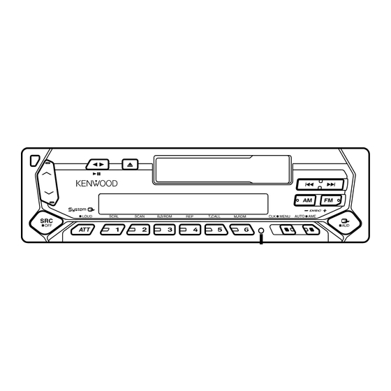 Kenwood KRC-4902 Instruction Manual