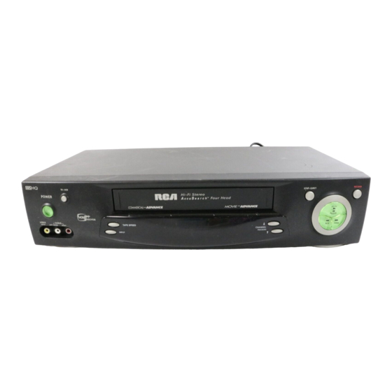 RCA VR705HF User Manual