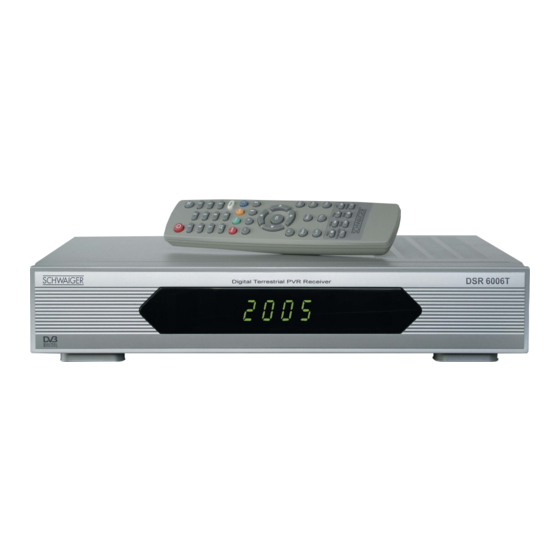 Schwaiger DSR 6006T User Manual