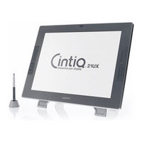 Wacom Cintiq DTK-2100 Installation Manual