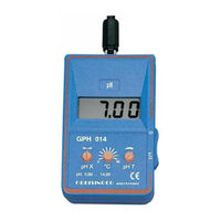 Greisinger GPH 014 Operating Manual