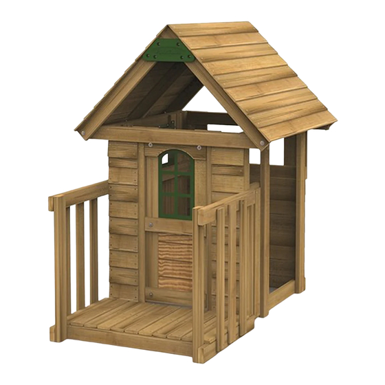 PLAYSTAR Little Sprout Play House PS 7490 Safety Manual & Assembly Instructions