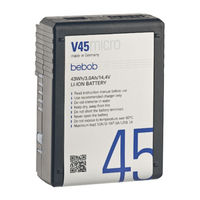 Bebob V45micro User Manual