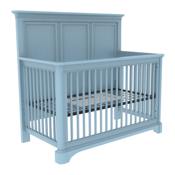 Stanley Furniture 584-x3-50 BTG CRIB Assembly Instructions Manual