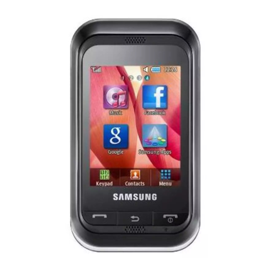 Samsung GT-C3300 User Manual
