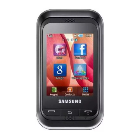 Samsung GT-C3300 User Manual