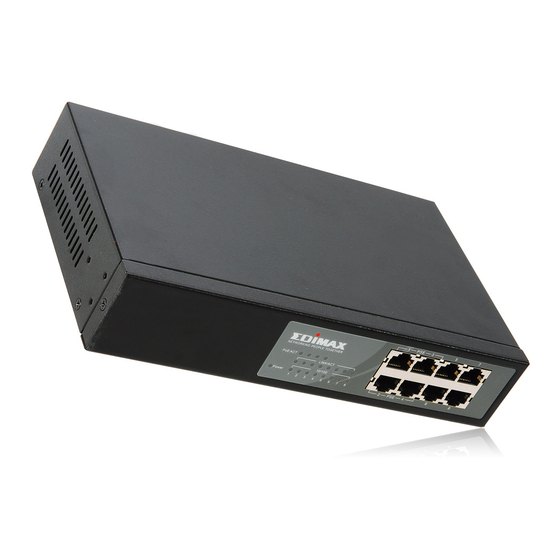 Edimax ES-5844P Quick Installation Manual