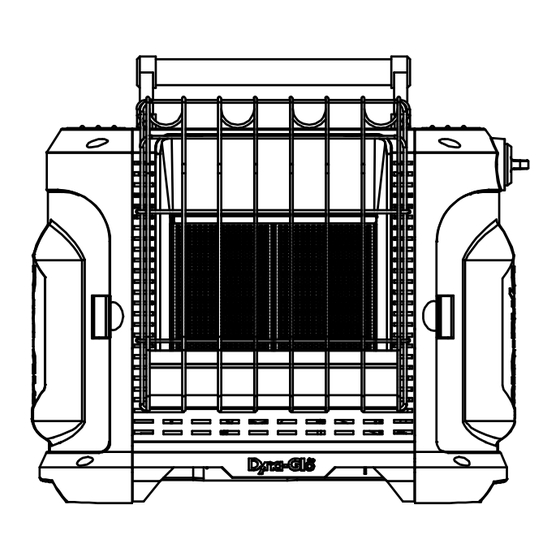 DynaGlo Grab N Go 10,000 BTU Propane Portable store Heater