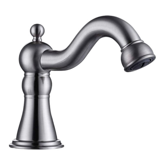 FONTANA SENSOR FAUCETS FS-1099-BN Installation Instructions Manual