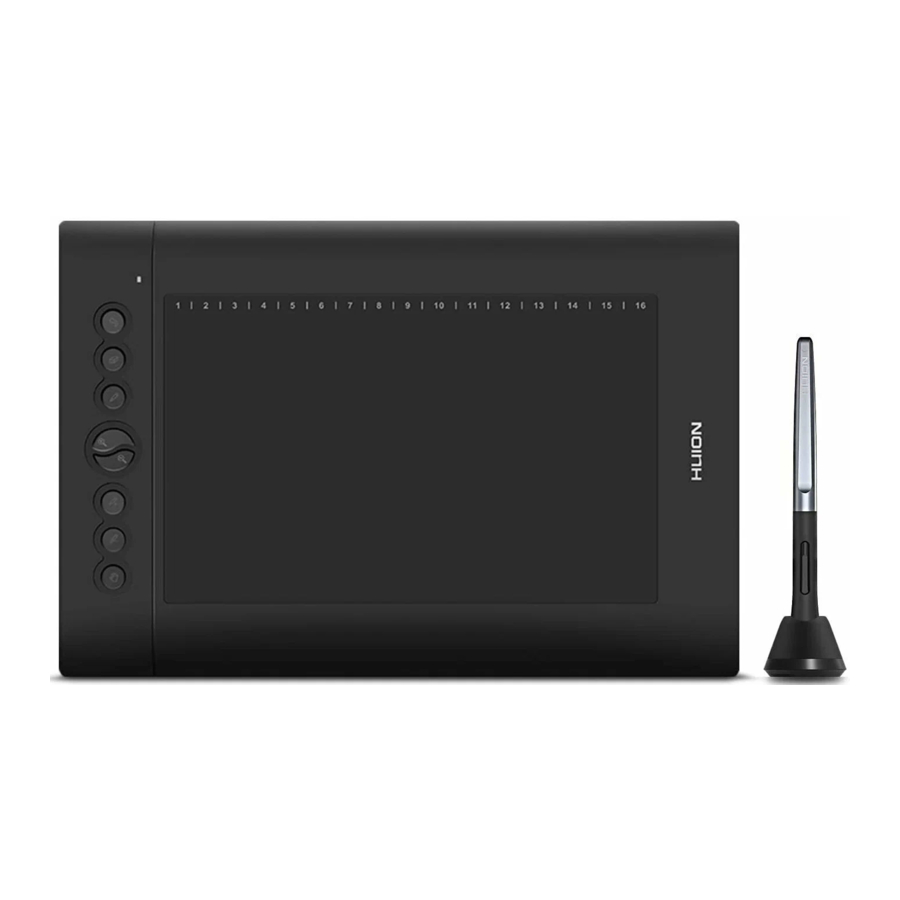 HUION H610PRO V2 - Tablet Manual