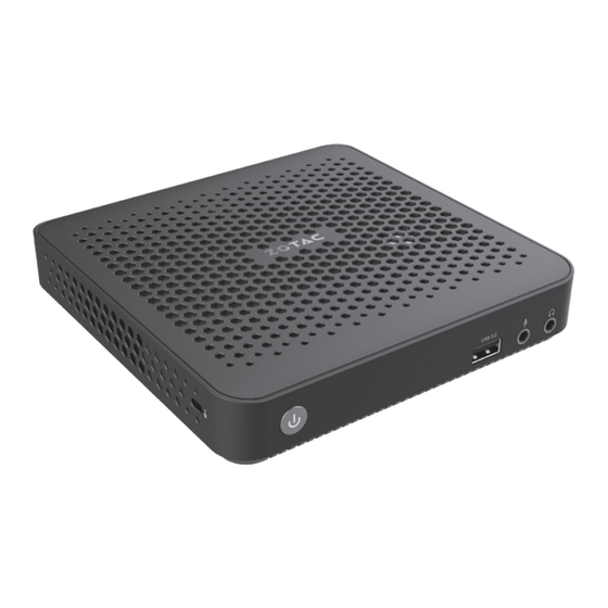 Zotac ZBOX MI351 User Manual