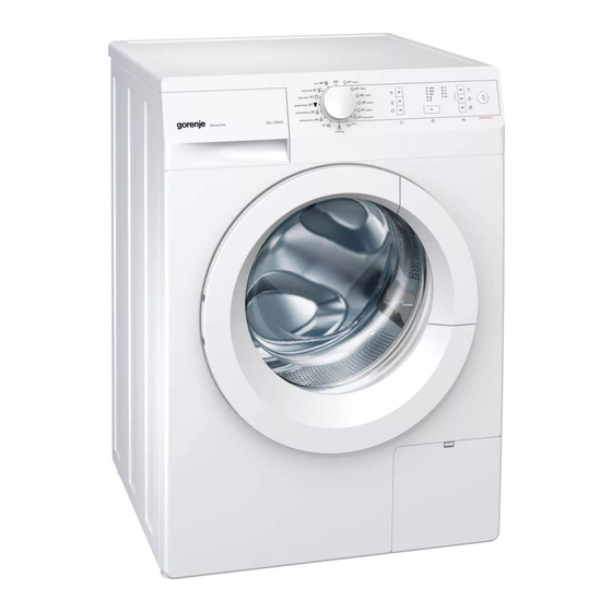 Gorenje w7223 Detailed Instructions