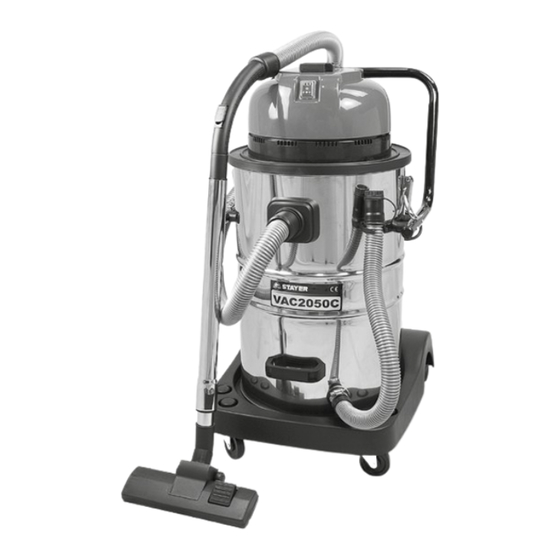stayer VAC2050C Operating Instructions Manual