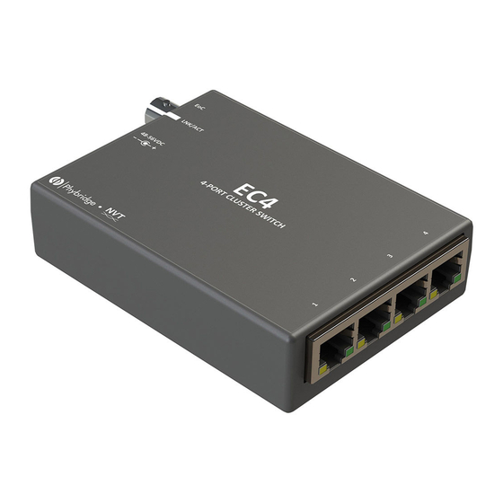 NVT Phybridge EC-Base Quick Install Manual