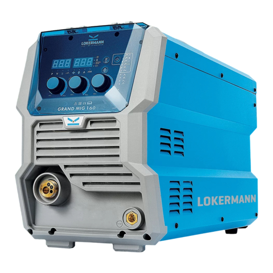 LOKERMANN GRAND MIG 160 User Manual