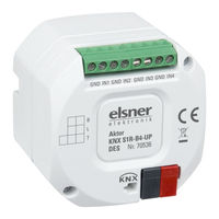 Elsner Elektronik KNX S1R-B4-UP DES Technical Specifications And Installation Instructions