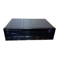 Denon PMA-720 Operating Instructions Manual