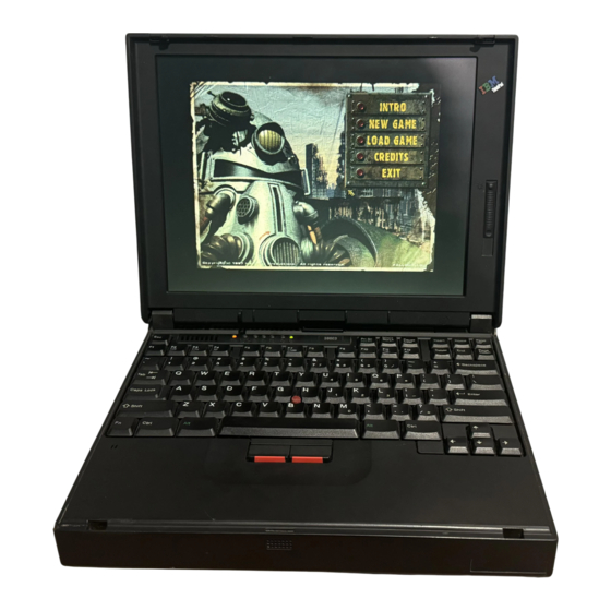 Lenovo ThinkPad 380 Manual