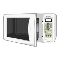 SHARP R-642M Operation Manual With Cookbook