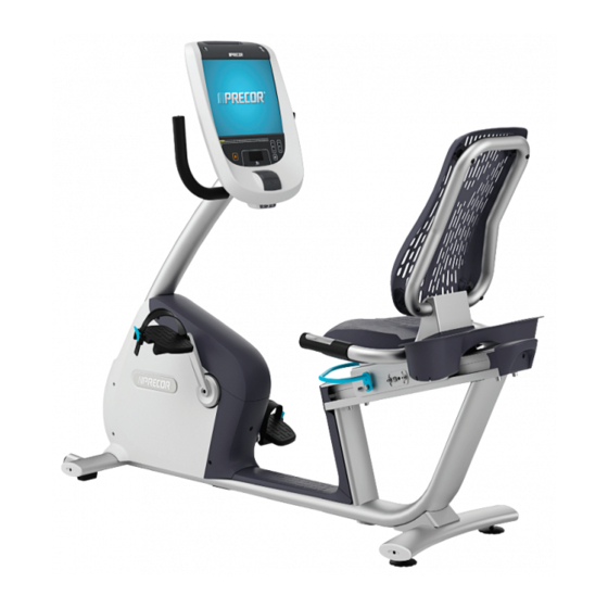 Precor RBK 800 Series Assembling And Maintaining Manual