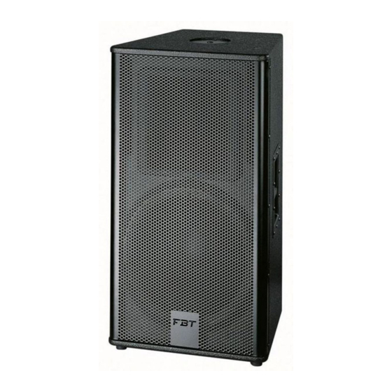 Fbt VERVE 8MA Manual