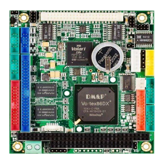 ICOP Technology VDX-6357RD User Manual