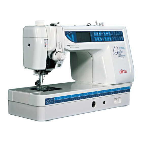 ELNA 7200 Service Manual