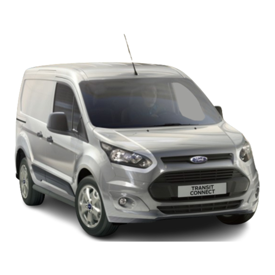Ford Transit Connect 2013 Owner's Manual