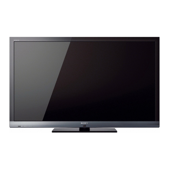 Sony BRAVIA 4-178-827-15(1) Setup Manual
