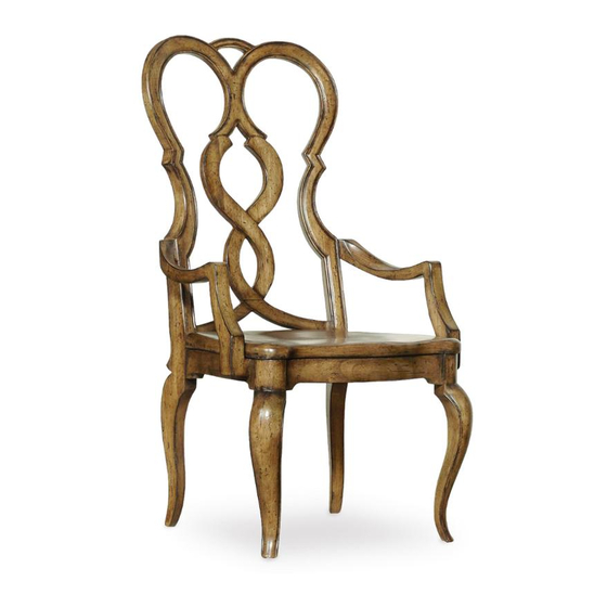 Hooker Furniture 1595-75310E-BRN Assembly Instruction