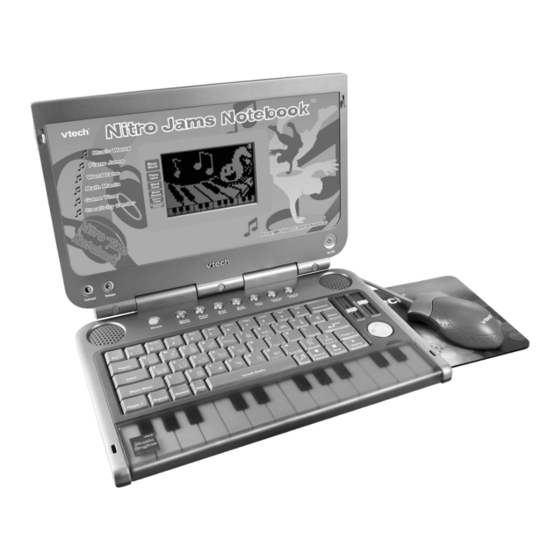VTech Nitro Jams Notebook User Manual