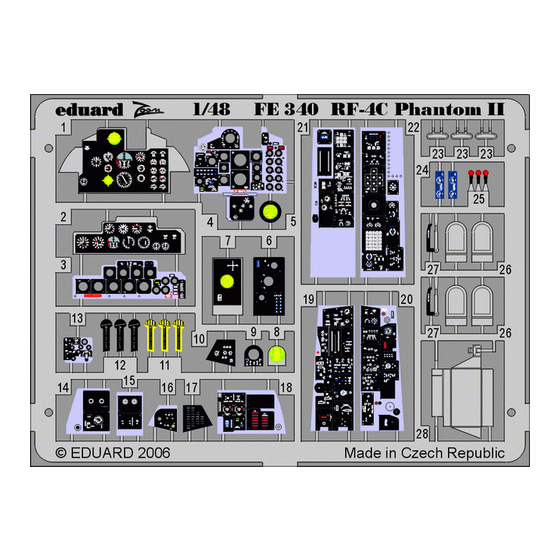 Eduard RF-4C Phantom II Quick Start Manual