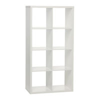 Officeworks OTTO HORSENS 8 CUBE BOOKCASE OT8CUBEWE Assembly Instructions Manual