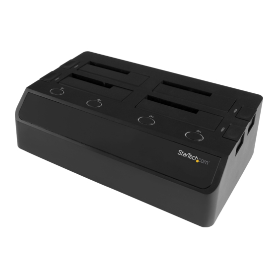 StarTech.com SDOCK4U33E Instruction Manual